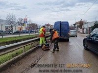 СПЕШНИ РЕМОНТИ НА УЛИЦИТЕ В МОНАТНА